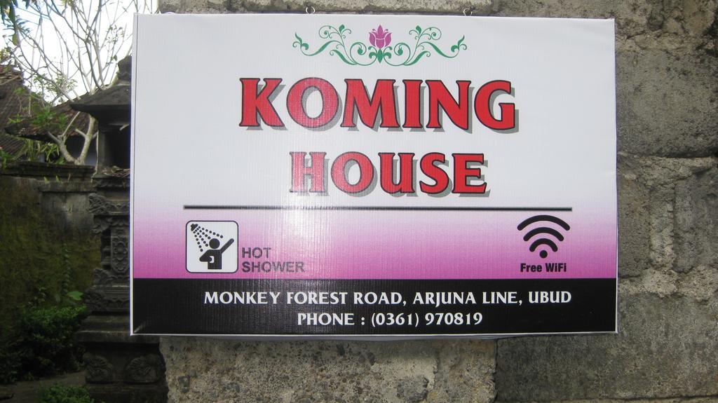 Koming House Ubud Exterior foto